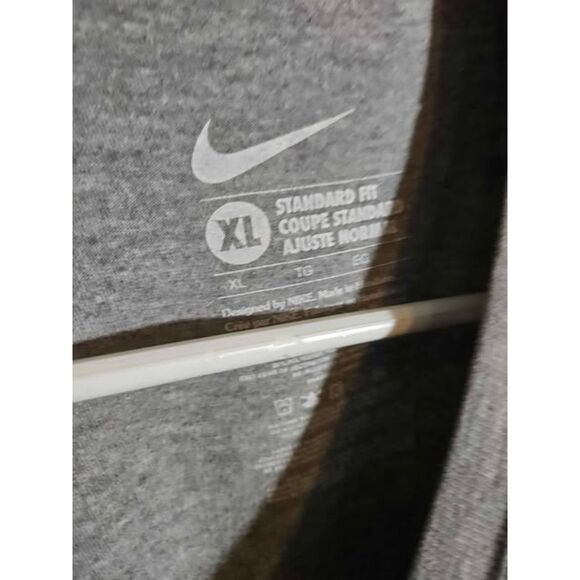 Nike Tigers Baseball Gray T-Shirt Size  XL (R77) - Picture 3 of 4